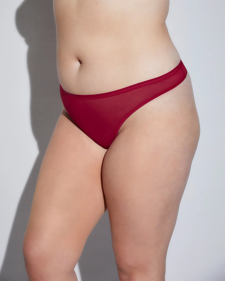 Red Thong - Soire Confidence Extended Classic Thong
