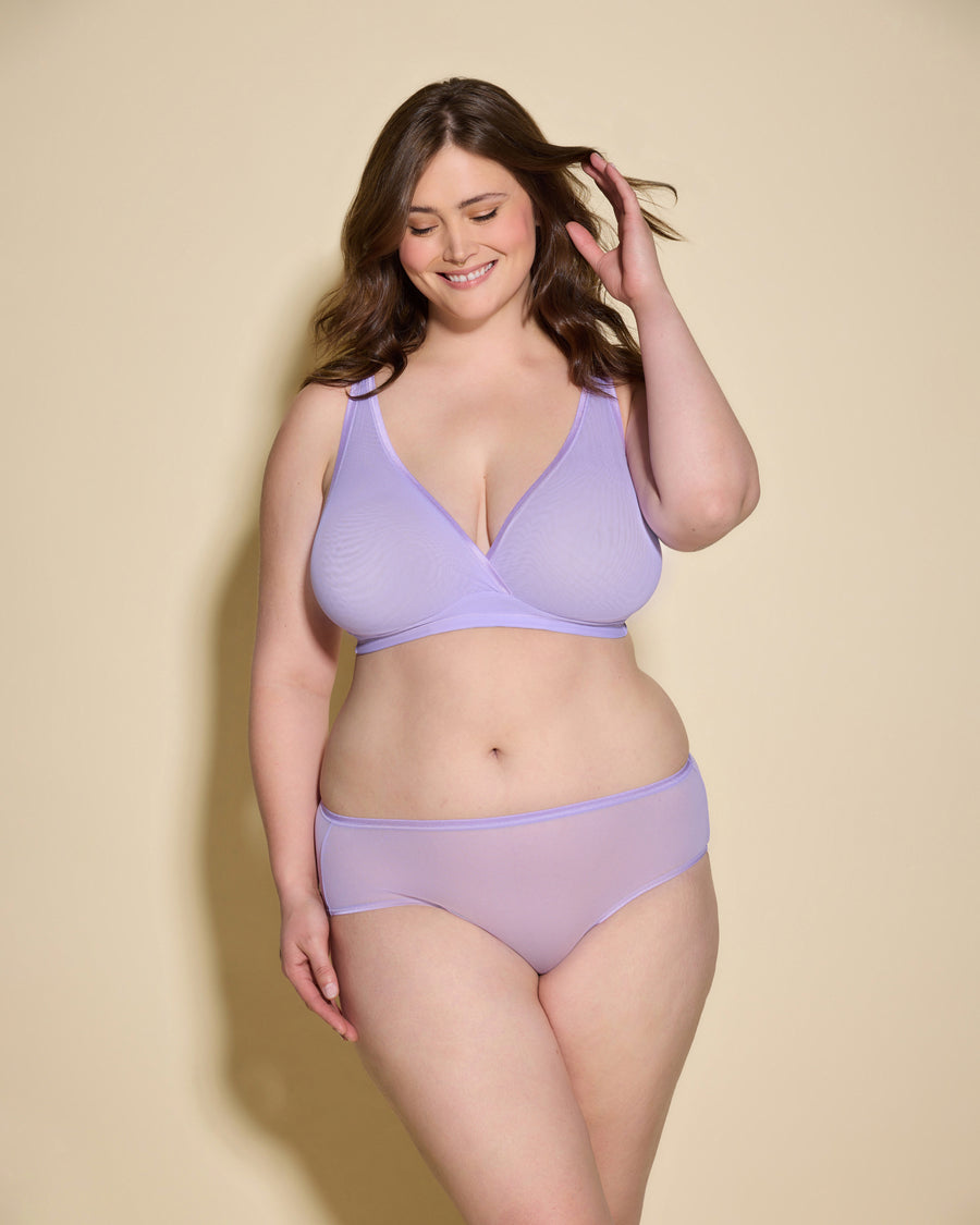 Púrpura Bralette - Soire Confidence Bralette Super Curvy