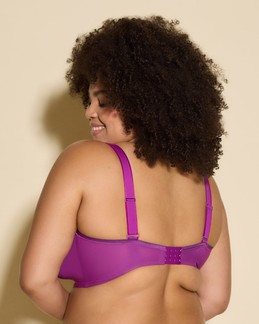 Purple Bralette - Soire Confidence Ultra Curvy Bralette